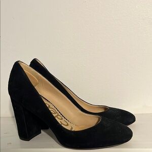 Black Suede Sam Edelman Pumps